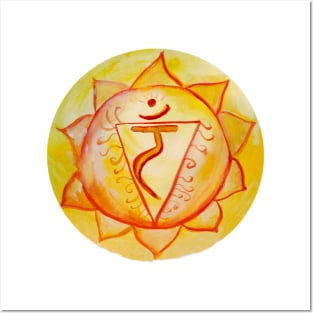 Manipura Chakra Posters and Art